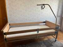 Pat electric spital/bolnavi reglabil pe inaltime si sectiuni 4 motoare