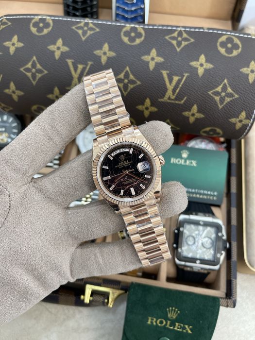 Rolex Day-Date 40mm Eisenkiesel