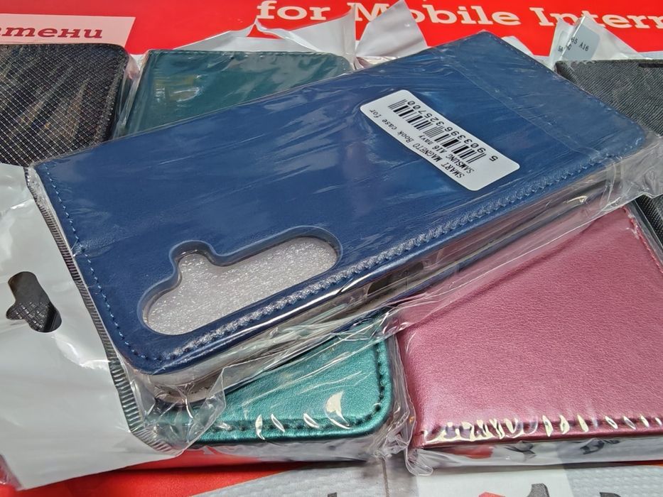 Samsung Galaxy A16 , S24FE калъф тип тефтер със силиконово легло