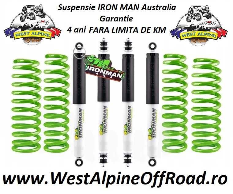 Kit suspensie Land Rover DISCOVERY 1 SI 2 - OFF ROAD IRON MAN + 5 cm