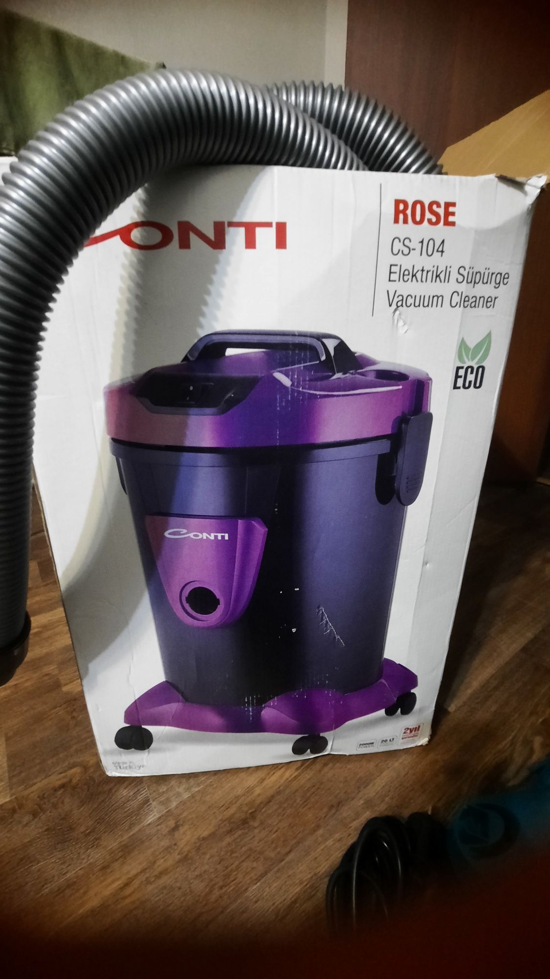 Пылесос CONTI EKO новый