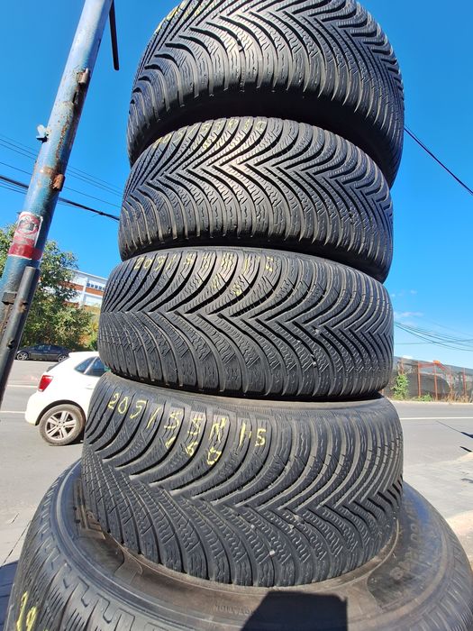 4 anvelope iarna 205/55r16  Michelin Montaj Gratuit