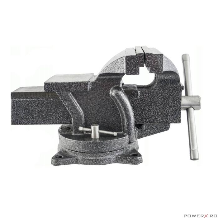 Menghina rotativa turnata, rotație 360°, de banc, cu nicovala, 150