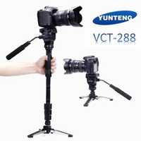 Monopied Yunteng VCT-288 Aluminium Monopod cap video