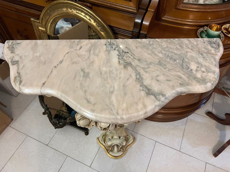 Старинна венецианска конзола с огледало Silik