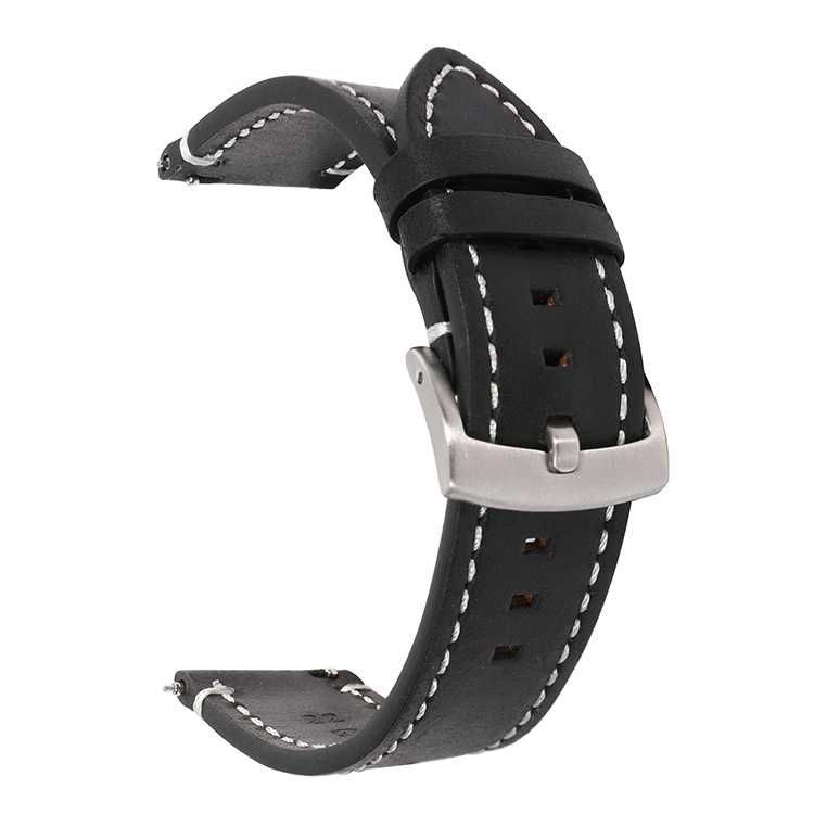 GL01 Кожена каишка за Apple Samsung Galaxy Watch Huawei Xiaomi Garmin