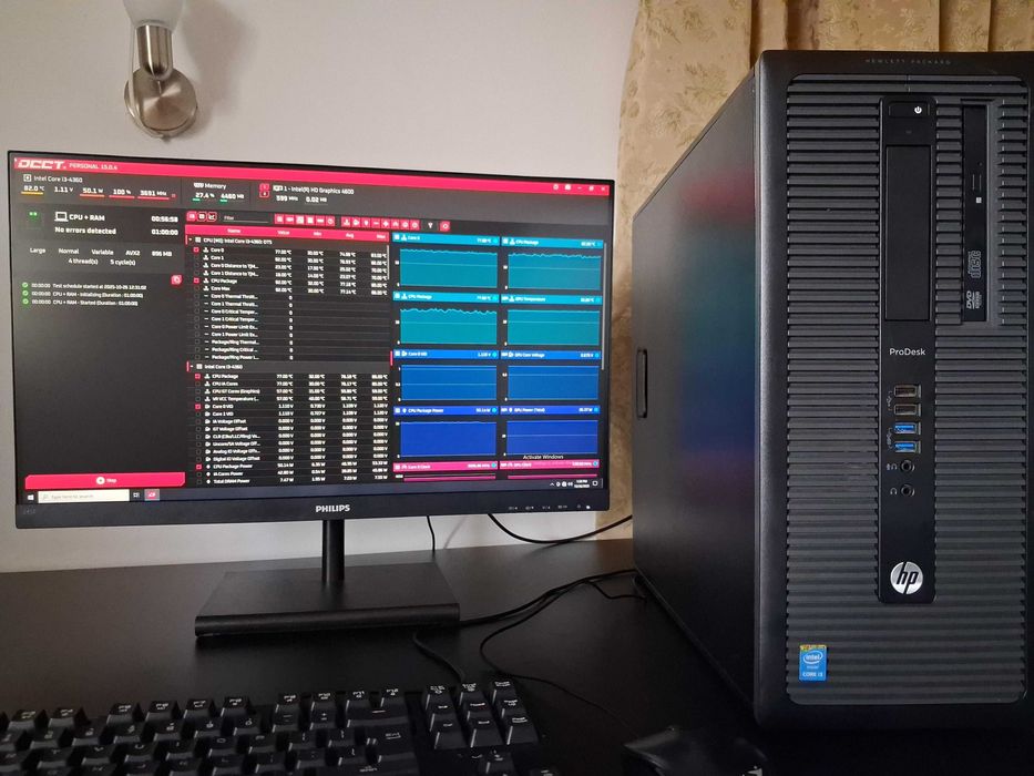 Unitate PC i3 16GB RAM Nvidia GTX 1050 256GB SSD 1TB HDD