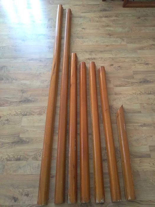 Balustrada lemn - Cires