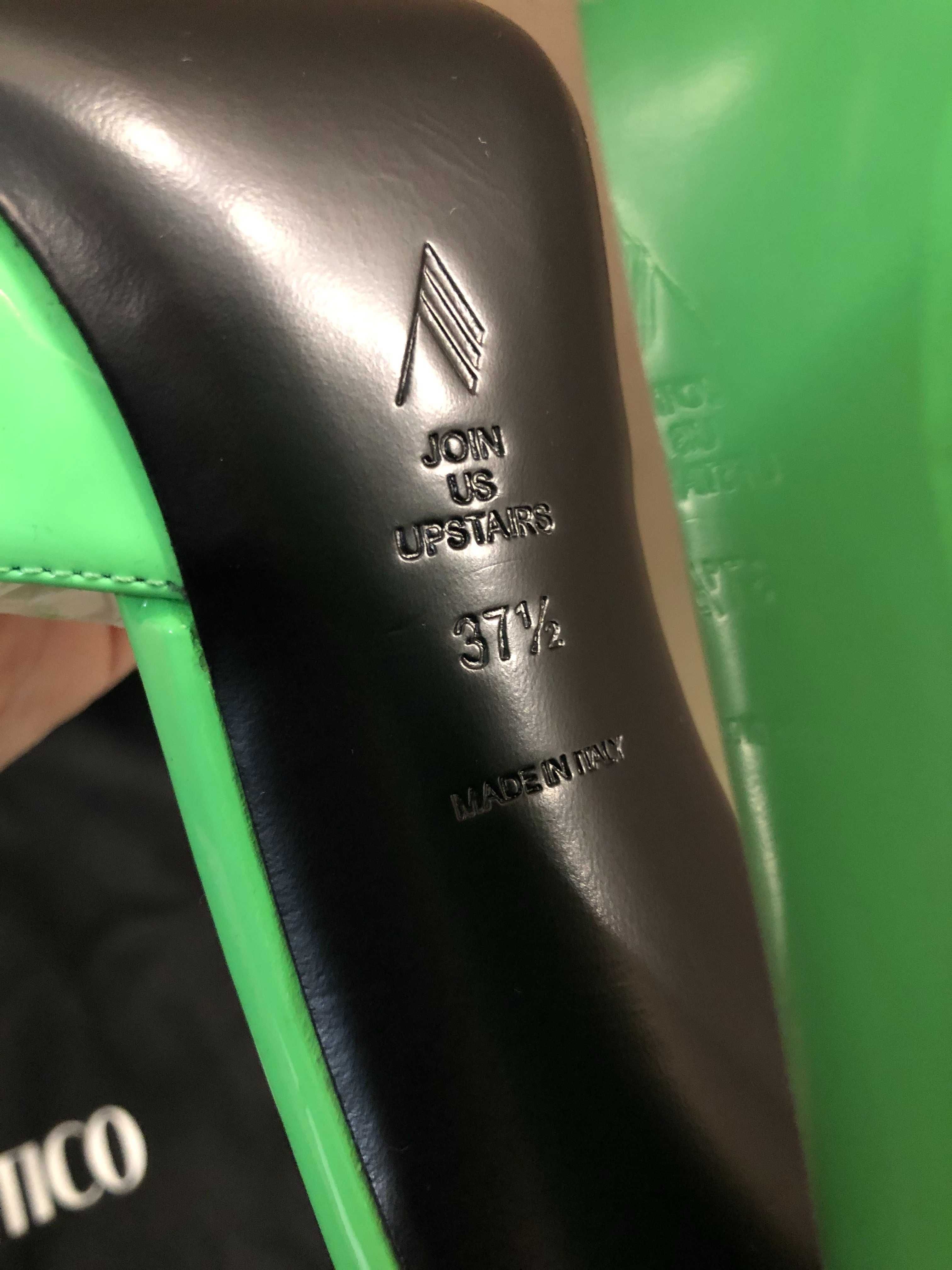 The Attico saboti, pantofi dama 37,5 originali, retail 695 euro