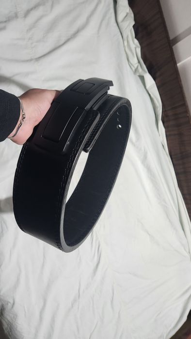 Дебел кожен колан за вдигане на тежести