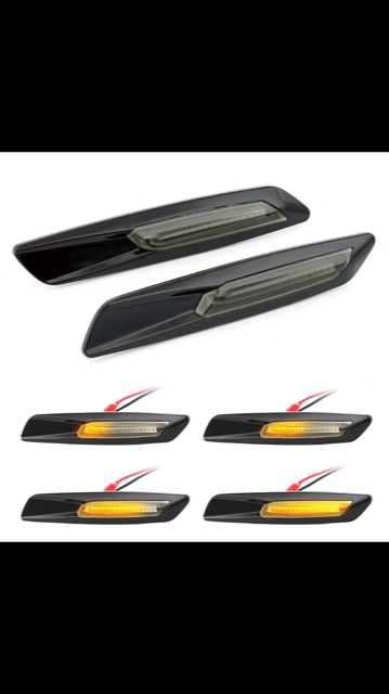 Set Semnalizari Led aripi/laterala dynamic light Bmw E46/E60/E90/E92