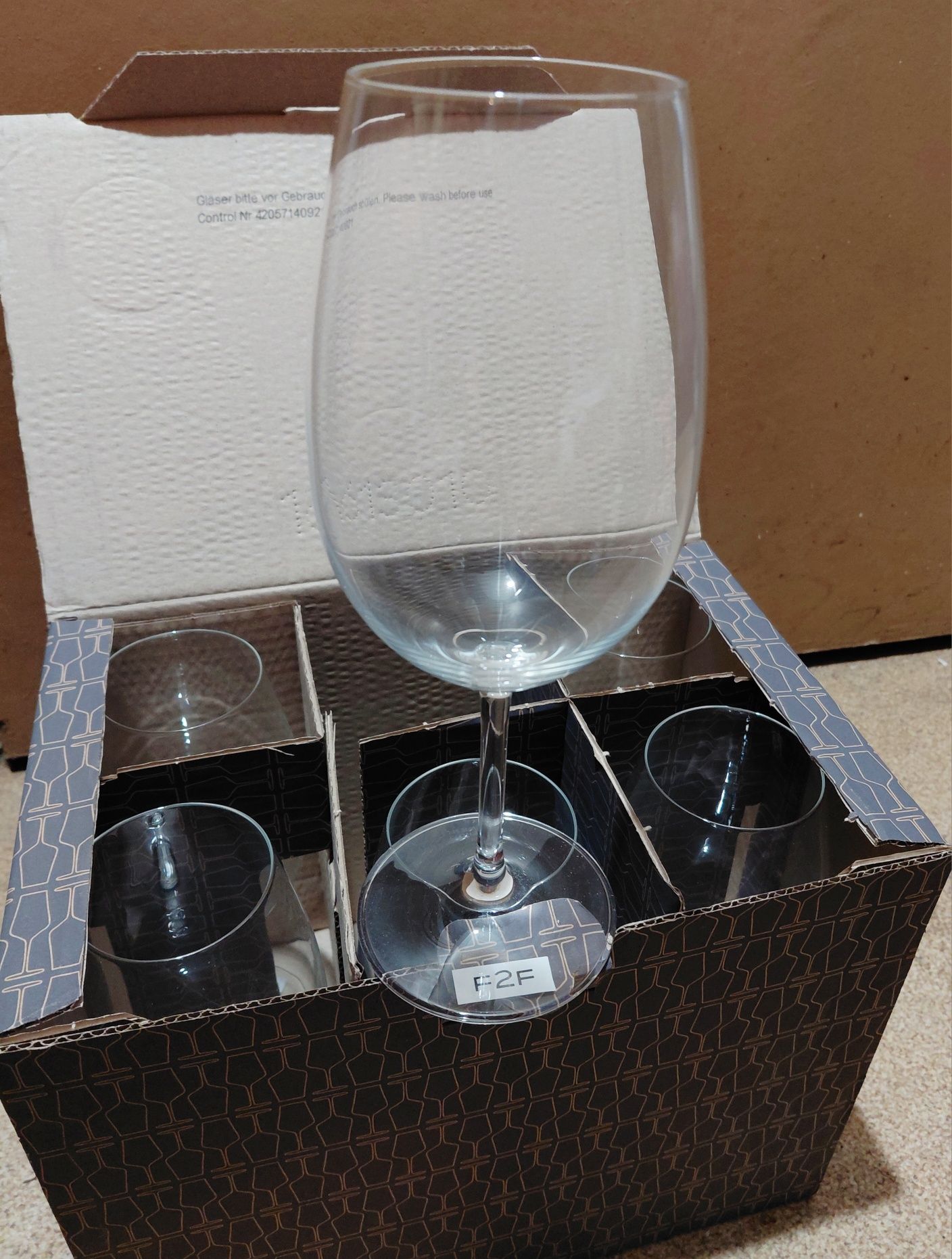 НОВИ Чаши за вино Бордо/ Bordeaux, Ivento Schott Zwiesel, 6 бр, 633 мл