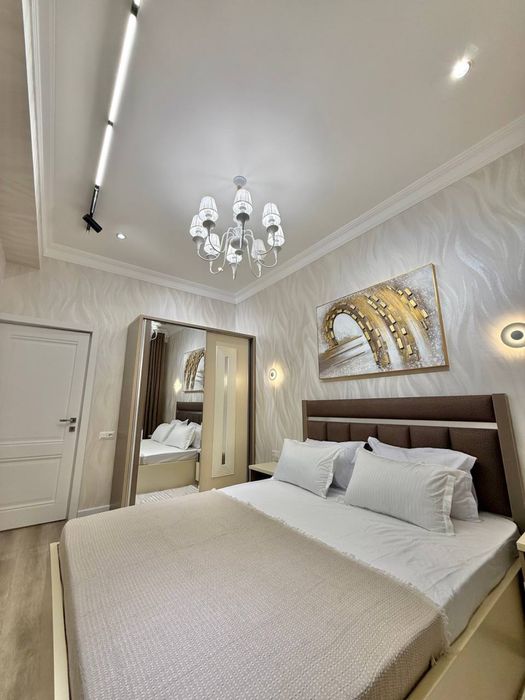 Яккасарай Бабура Новостройка от Via Port 2 комнатная 3 этаж, 53м2.Евро