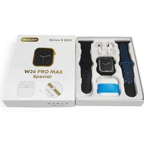 Смарт Часовник W26 Pro Max + слушалки