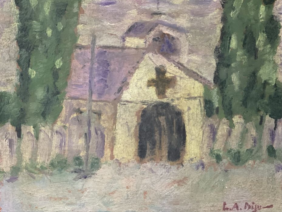 Pictura veche Romaneasca L.A.Biju