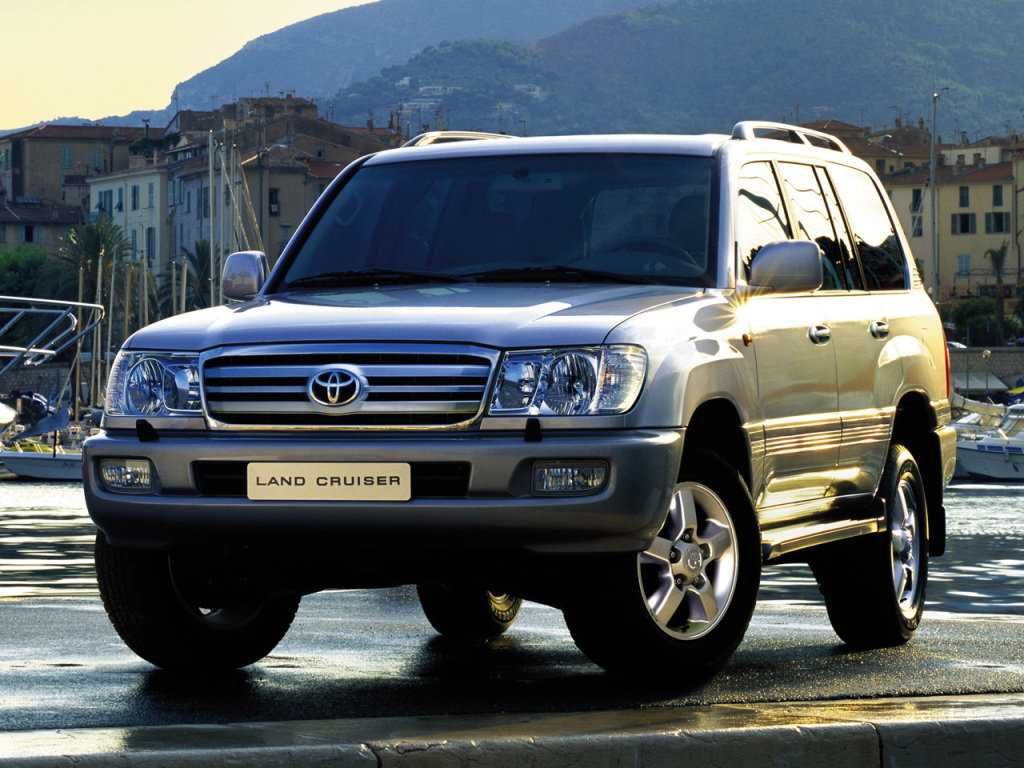 бампер капот крыло телевизор усилитель фара Land cruiser 100