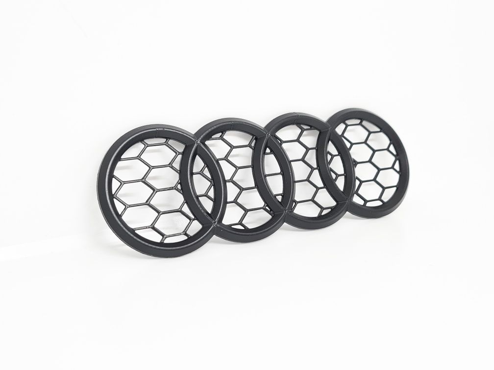 Emblema Audi spate neagra