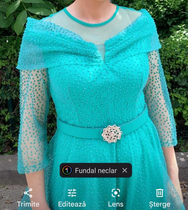 Rochie cu sclipici Ejolie marimea 38-40