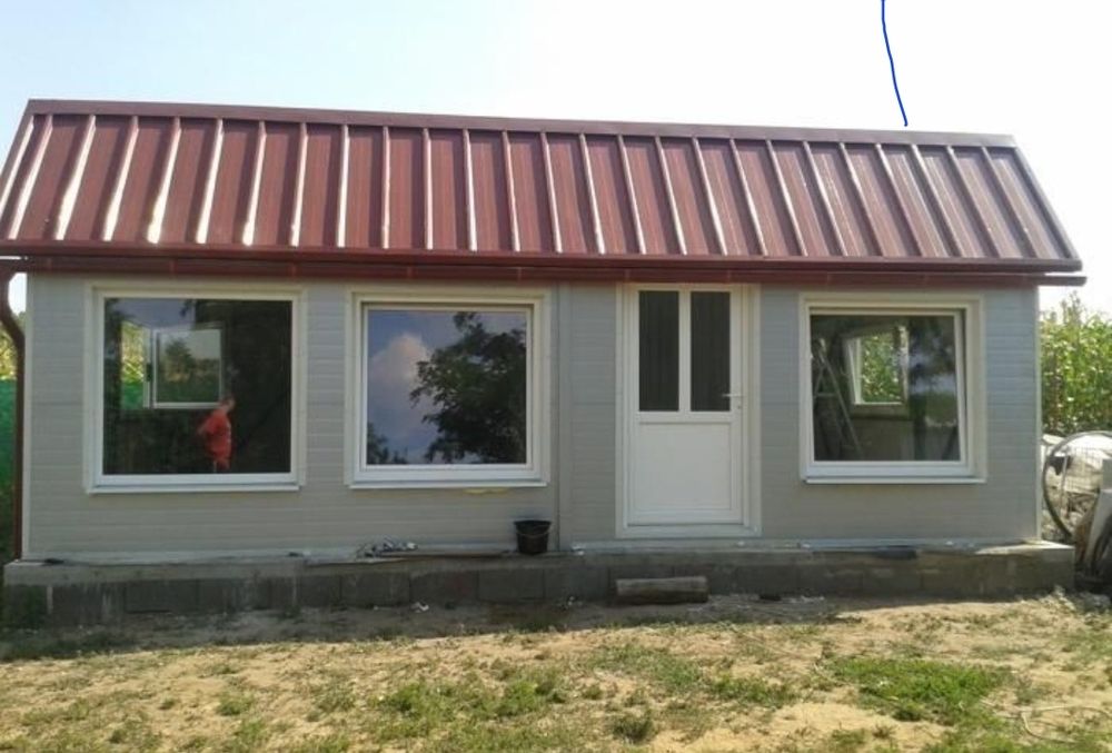 Vând casa din panouri sandwich izolate