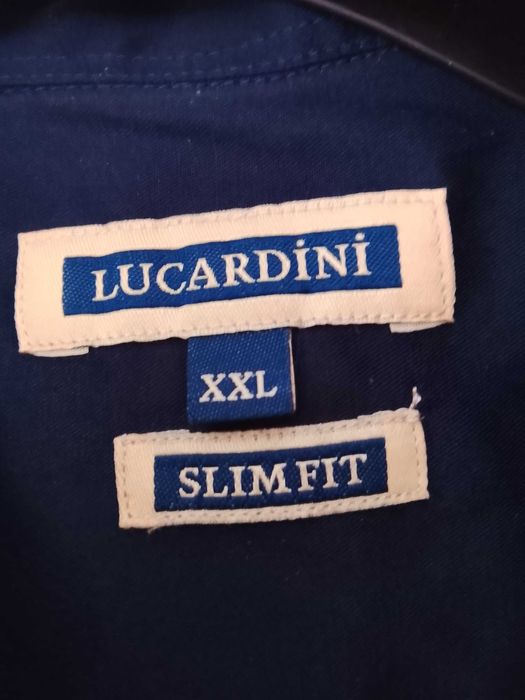 Мъжка стилна риза в тъмно синьо