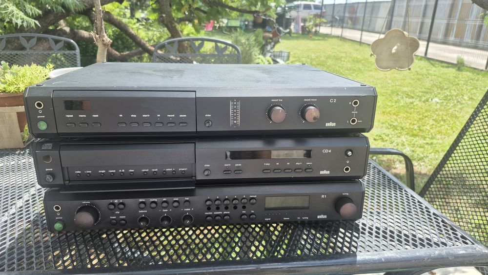 Braun Atelier R1, Braun Atelier C2, Braun Atelier CD4