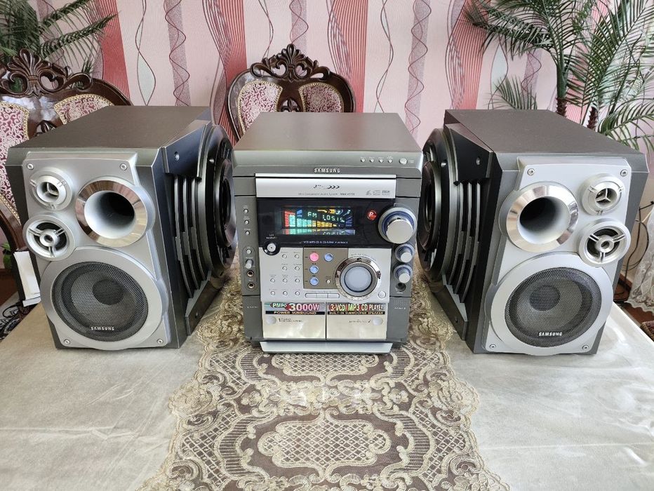 Subwooferli samsung musiqa markazi sotila