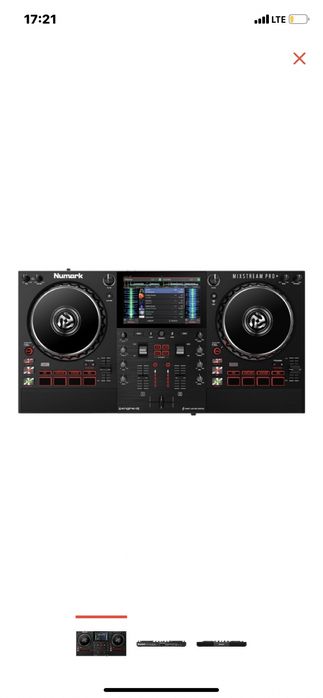 DJ контролер Numark mixstrem pro+ .