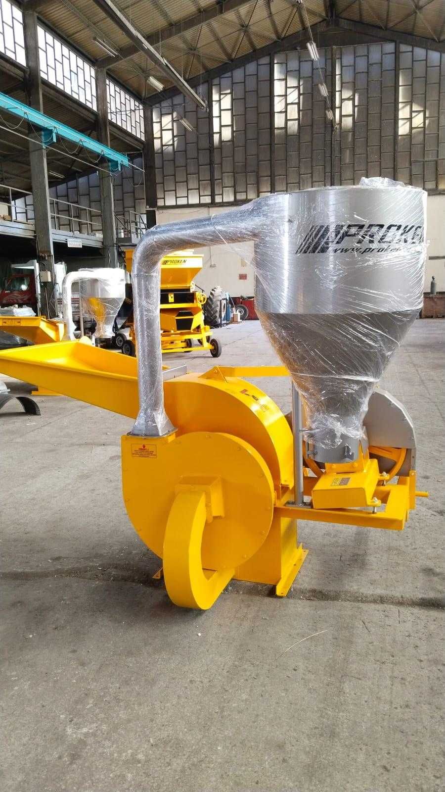 Moara cereale la tractor