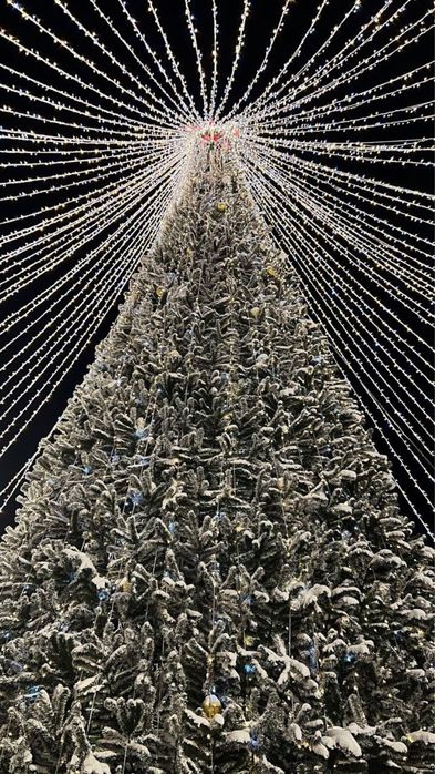 Новогодний оформление/Янги йил безаклари/Yangi yil bezaklari Елки