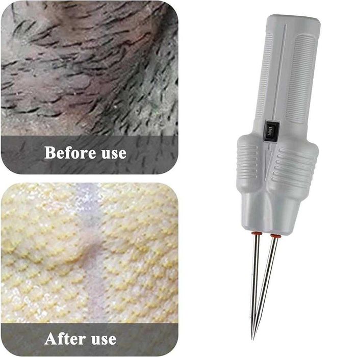 Smulgator electric de pasari, pui, rate, gaste, Reincarcabil