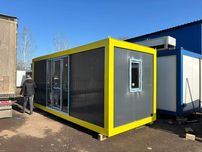 Containere modulare tip birou, grup sanitar, șantier, fast food