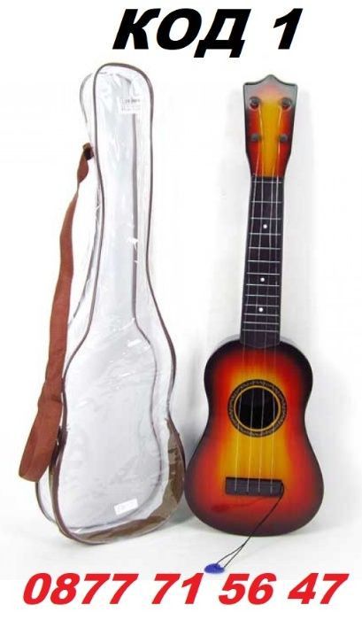 Детска китара с калъф 55см, 59см акустична китари със струни 3 модела