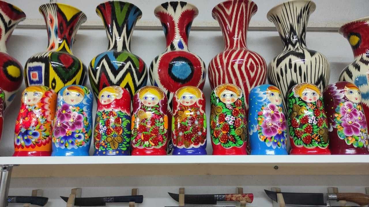Матрёшка ручная работа из дерева