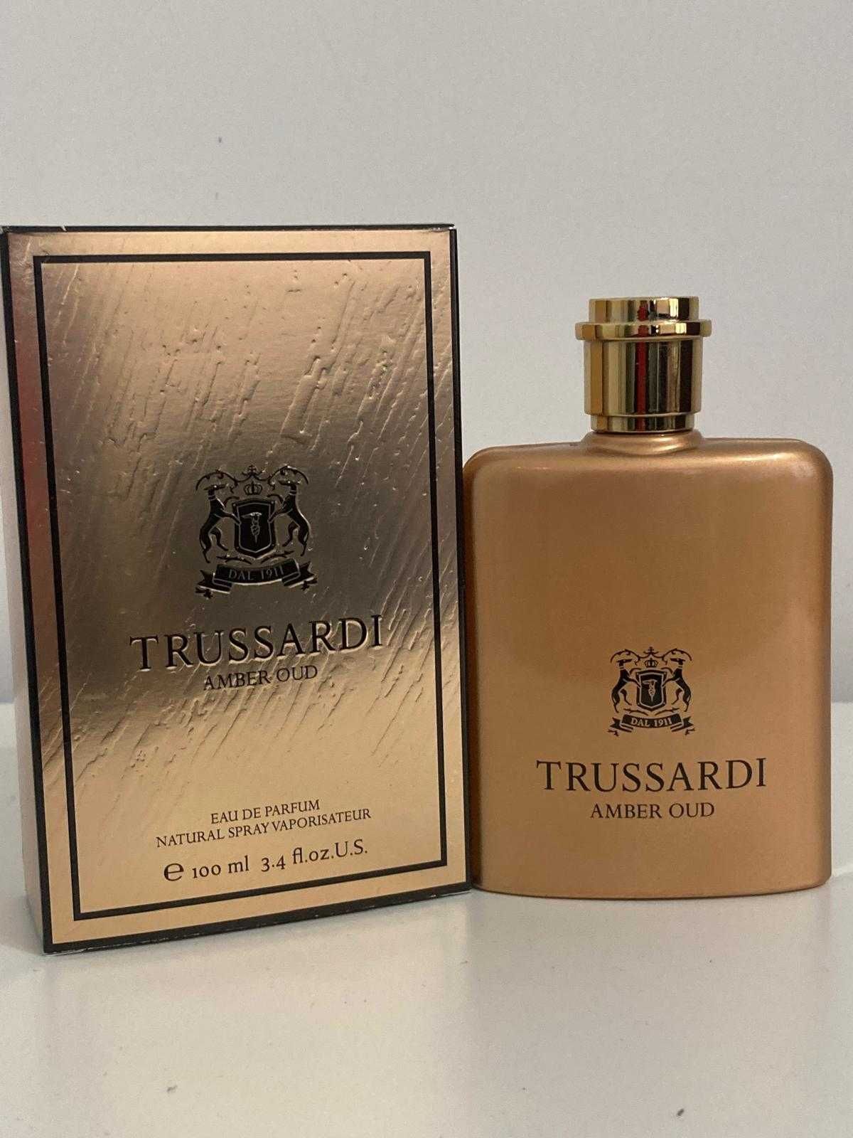 Оригинален мъжки парфюм TRUSSARDI Amber Oud EDP, 100 ml