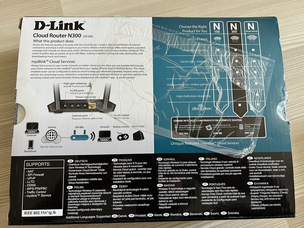 Vand router  Tp-Link AC1200 gigabyte si D-Link N300