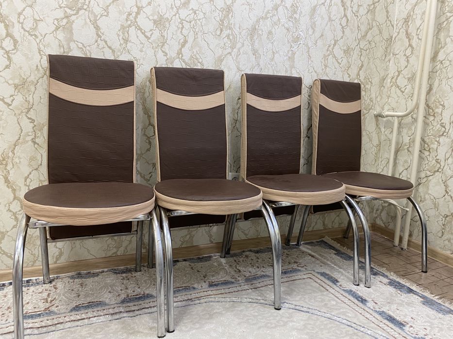 Продам стулья орындык 6 штук кухнонный стулья