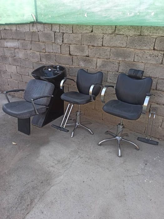 Кресло для салона и мойка