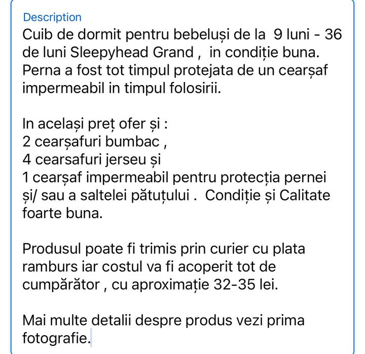 Cuib Sleepyhead Grand pod