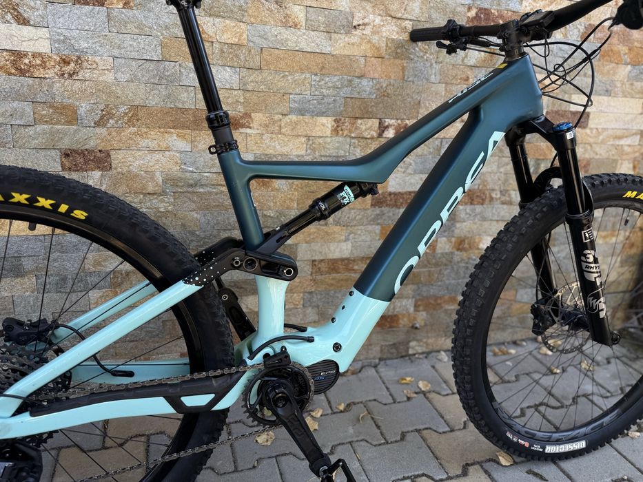 2022 Orbea Rise M20 Carbon - електрически карбонов МТБ байк (ebike)