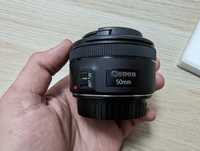Obiectiv Canon 50mm f1.8 plus filtru CPL