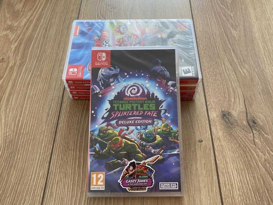 Новый Teenage Mutant Ninja Turtles: Splintered Fate Deluxe Ed Nintendo