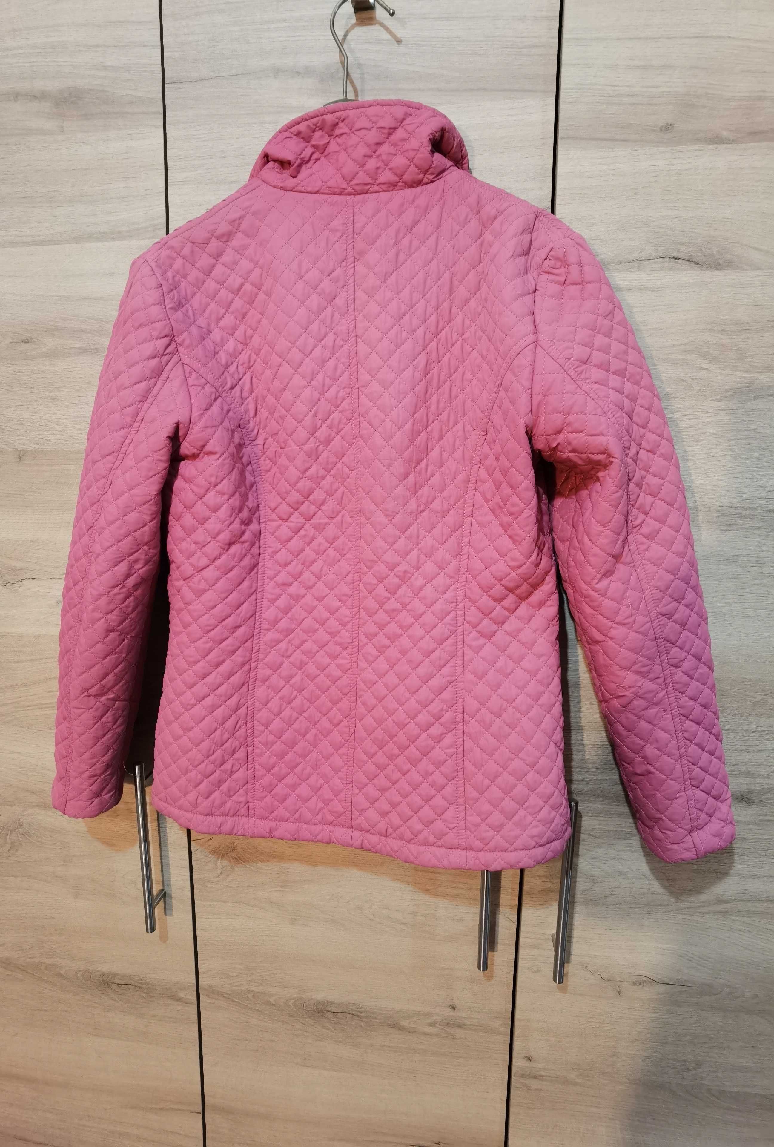 Розово късо дамско яке