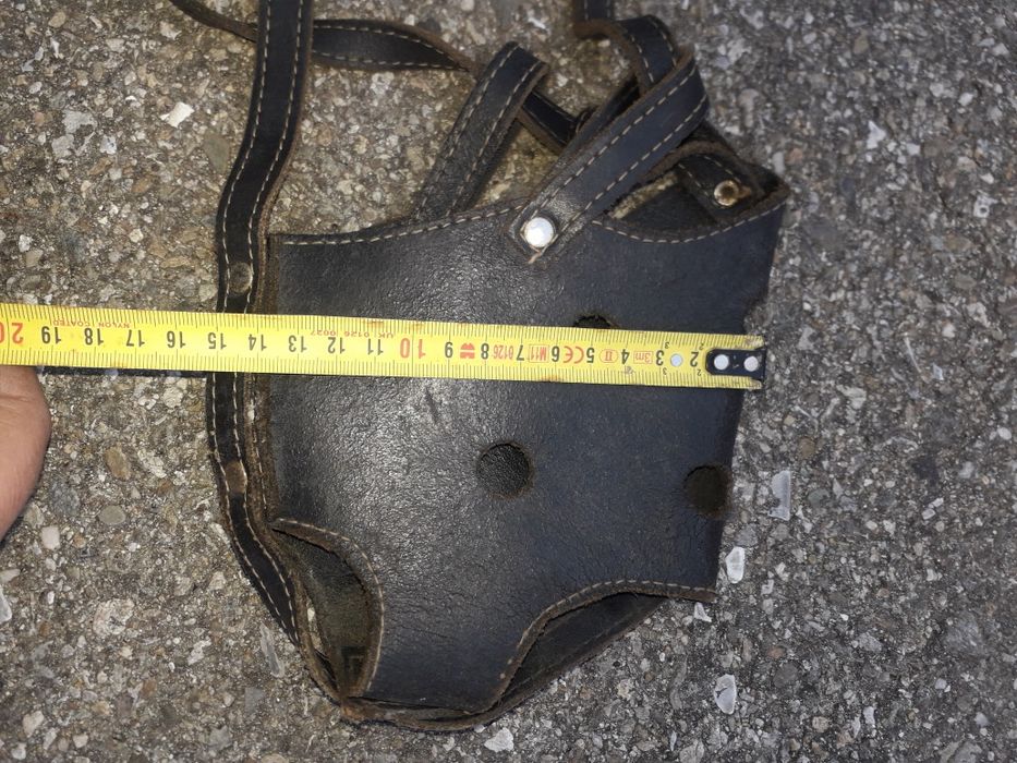 Botnita de piele pt caine