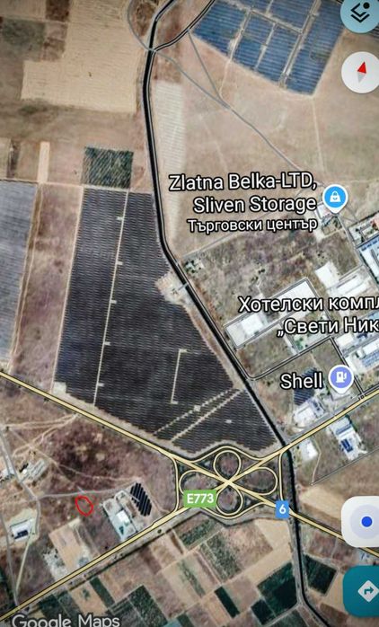 Продавам промишлен парцел