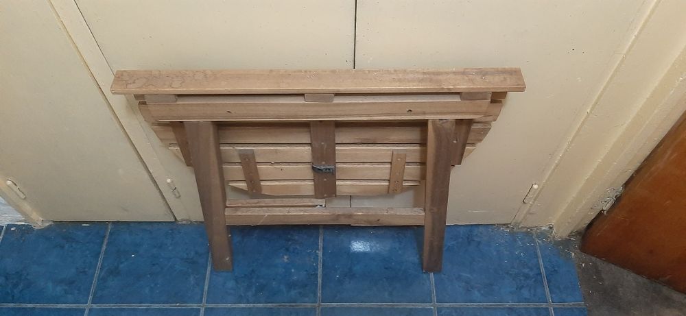 Masa plianta semi rotundă