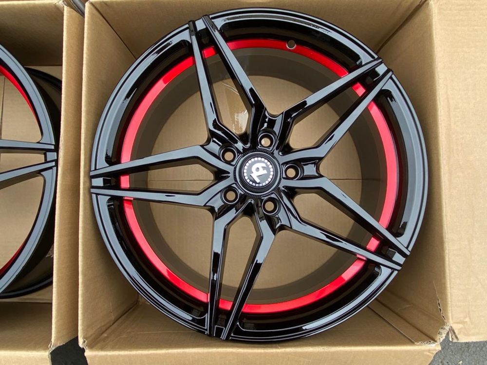 Jante aliaj noi SEVENTY RED 5x114,3 R18 Nissan Hyundai Renault Toyota