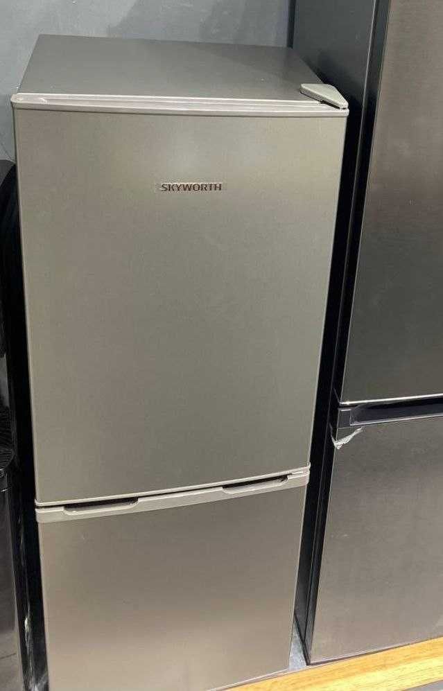 Холодильник SKYWORTH/Серый/SmartFrost/Высота 124см/Гарантия + Доставка