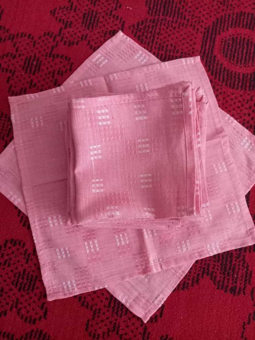 Салфетки из льна, квадратные, 21 штука, цена 100 тенге