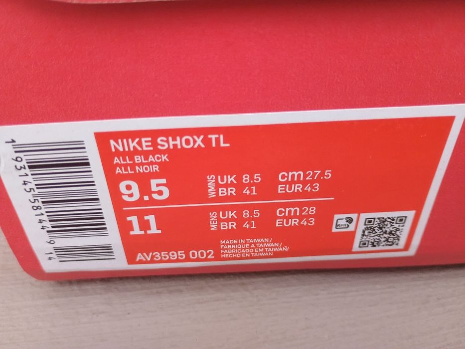 Nike Shox TL 43eu ЧИСТО НОВИ!