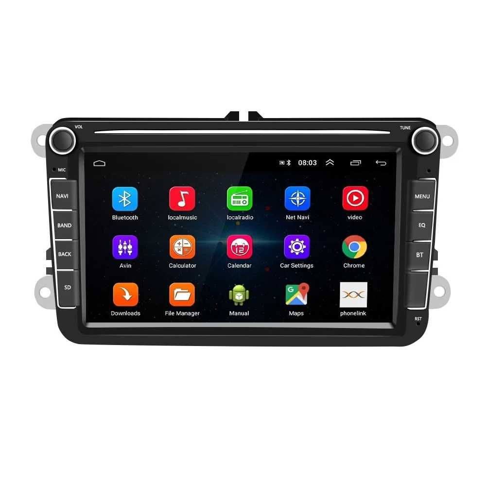 Navigatie Dedicata, 8Inch, 4GB RAM, VW/Skoda/Seat/Passat/Golf, Carplay